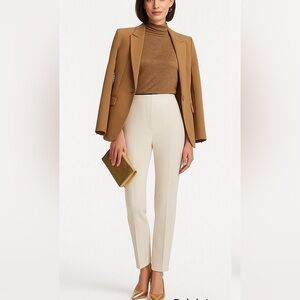 Ralph Lauren Metallic Bronze Turtleneck Blouse — Size Large